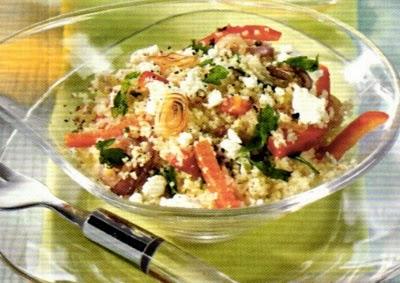 Insalata di couscous e peperoni