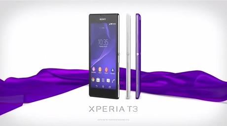 sony xperia t3 Sony svela Xperia T3, lo smartphone super sottile smartphone  xperia t3 sony smartphone android 