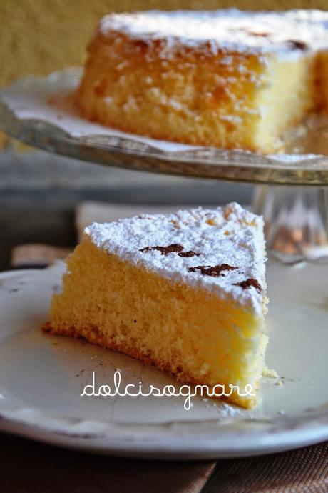 Torta Paradiso genovese