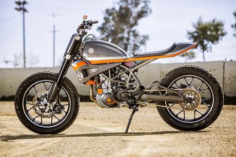 Ktm 690 Tracker by Roland Sands