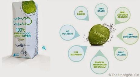 ococo, acqua di cocco, beneficiacqua di cocco, acqua di cocco opinioni,  acqua di cocco e sport, rimedi naturali, aqua de coco