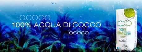 ococo, acqua di cocco, beneficiacqua di cocco, acqua di cocco opinioni,  acqua di cocco e sport, rimedi naturali, aqua de coco