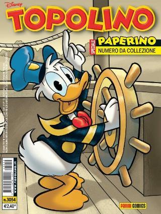 PaniniComics.Topolino3054 CompleannoPaperino.CoverLR Topolino festeggia il compleanno di Paperino