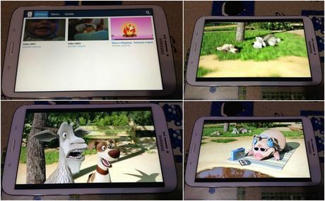 Recensione di alcuni programmi del Samsung Galaxy Tablet 3 8.0 redcoon.it