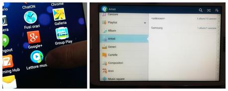 Recensione di alcuni programmi del Samsung Galaxy Tablet 3 8.0 redcoon.it