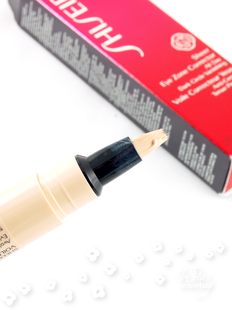 A close up on make up n°236: Shiseido, Sheer Eye Zone Corrector n°101 Very light