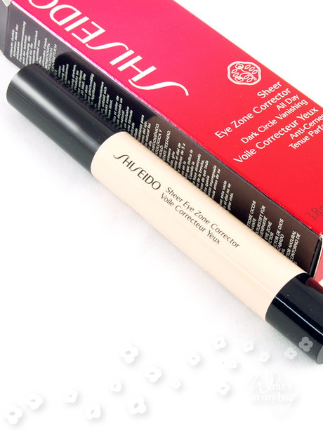 A close up on make up n°236: Shiseido, Sheer Eye Zone Corrector n°101 Very light