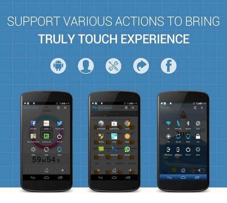 Quickr Action Launcher Quickr Action Launcher: come avere barre laterali in stile Ubuntu Touch applicazioni  applicazioni Android 