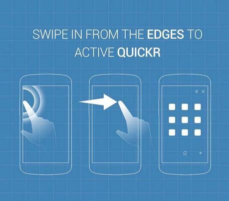 Quickr Action Launcher 2 Quickr Action Launcher: come avere barre laterali in stile Ubuntu Touch applicazioni  applicazioni Android 