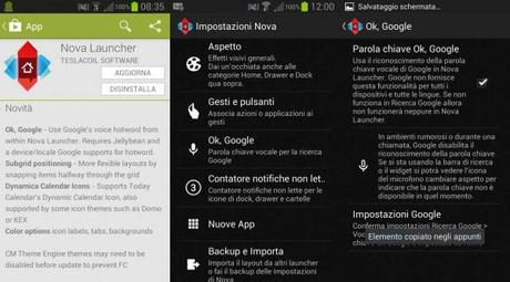  Nova Launcher si aggiorna con tante novità applicazioni  nova launcher news applicazioni aggiornamento 