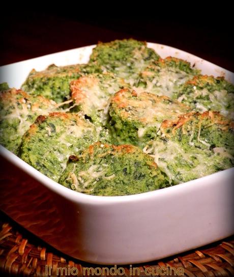 GNOCCHI di SEMOLINO agli SPINACI
