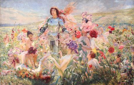 Painting of the week: Le chevalier aux fleurs