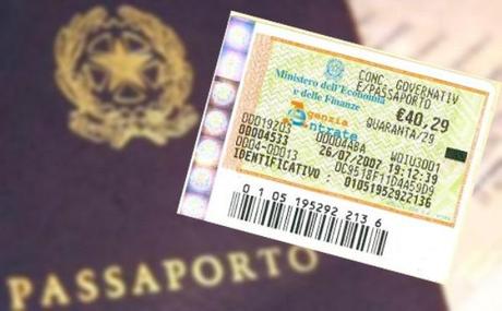 Rinnovo passaporto