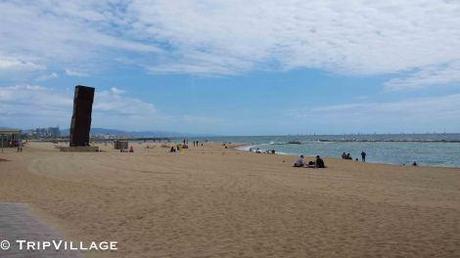 La spiaggia della Barceloneta