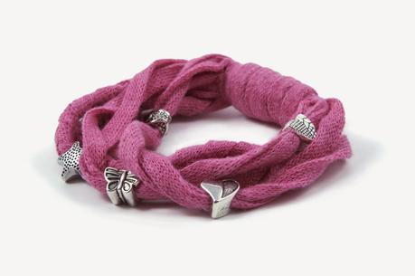 RibbonXL DMC bracciale uncinetto