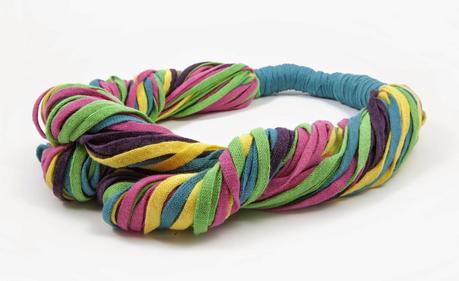 RibbonXL DMC bracciale uncinetto