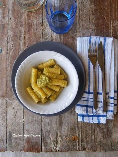 Pasta con Pesto di Zucchine e Carote