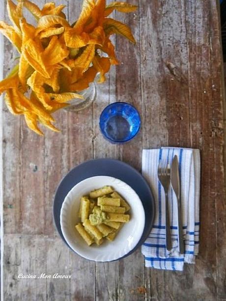 Pasta con Pesto di Zucchine e Carote