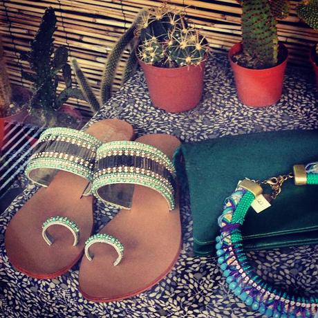 turquois-sandals