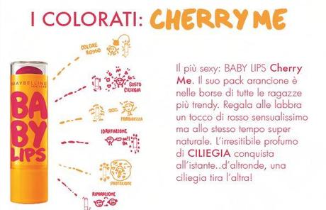 I SEI irresistibili gusti di BABY LIPS Maybelline