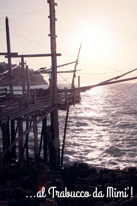 Il Trabucco al tramonto