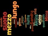 Wordle: beckettiana intorno a sandra alexis