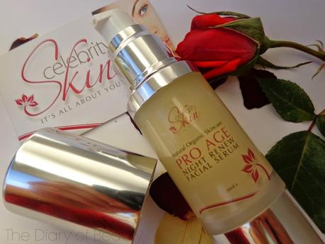 Celebrity Skin // Pro Age Night Renew Facial Serum.