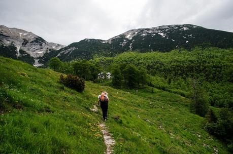 MONTE VOGEL : da Tolminske Ravne