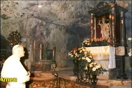 La visita di Papa Giovanni Paolo II alla Grotta di San Michele di Monte Sant'Angelo