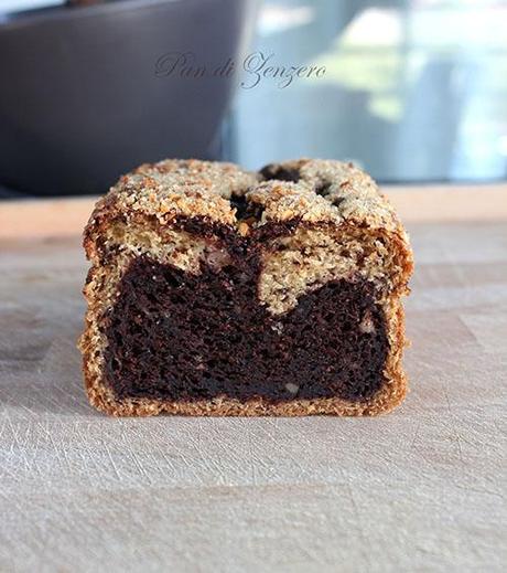 plumcake banana e cioccolato