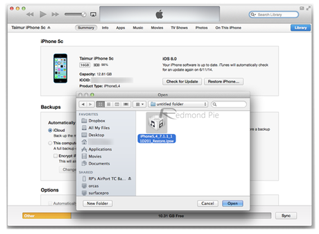 iTunes-restore-IPSW