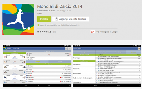 Mondiali di Calcio 2014 App Android su Google Play 600x379 Mondiali di calcio 2014: tante apps gratuite dedicate al calcio su Play Store applicazioni  