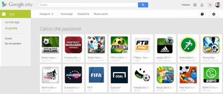 App Android su Google Play 2 600x254 Mondiali di calcio 2014: tante apps gratuite dedicate al calcio su Play Store applicazioni  