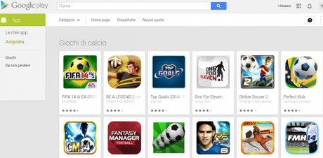 App Android su Google Play 600x296 Mondiali di calcio 2014: tante apps gratuite dedicate al calcio su Play Store applicazioni  