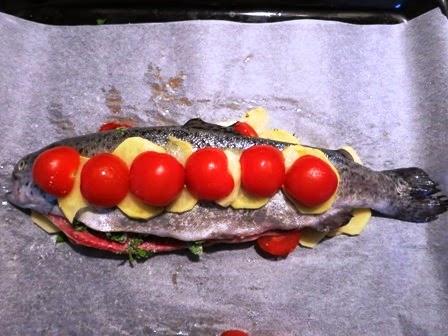 Oggi è venerdì..prepariamo La Trota salmonata al cartoccio