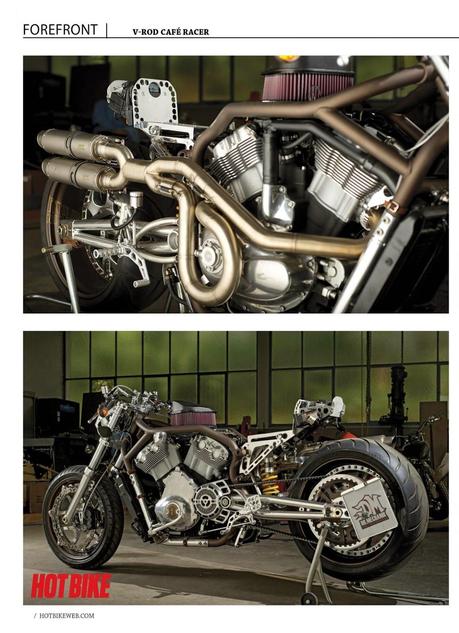 Harley V-Rod Cafè Racer by Dr.Mechanik