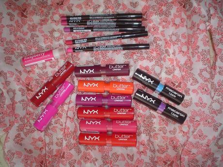 Haul NYX Butter Lipstick, Macaron Lippie e Lip liner