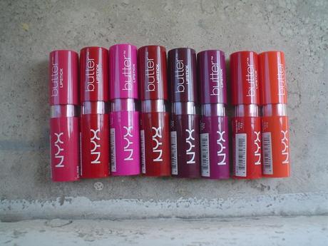 Haul NYX Butter Lipstick, Macaron Lippie e Lip liner