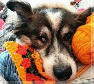 Borsa crochet granny square