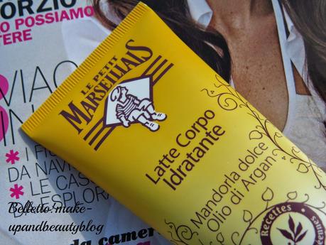 Edicolando in bellezza: Donna Moderna regala la minitaglia del latte idratante corpo Le Petit Marseillais con Mandorle dolce e olio di Argan!