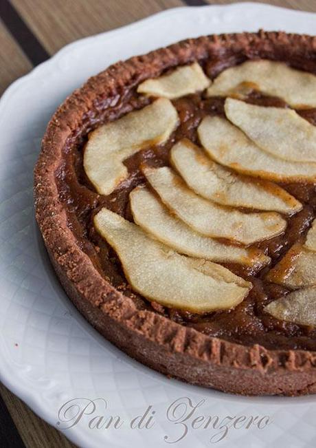 crostata di pere vegan