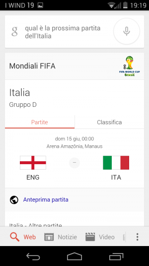 wpid screenshot 2014 06 06 19 19 05 300x533 Mondiali di calcio 2014: ora funzionano in Italia i comandi vocali su Google Now applicazioni  Google Now 