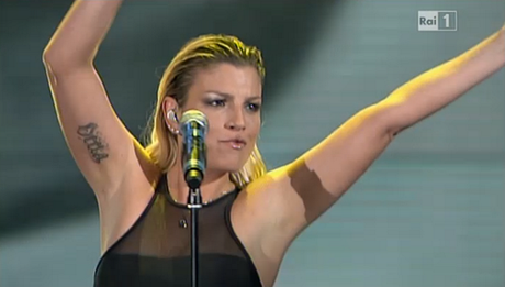 Video di Emma con La mia città ai Music Awards 2014