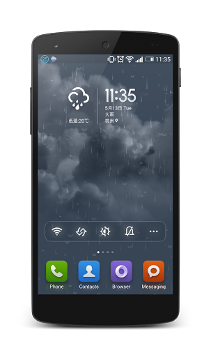  3D Parallax Weather   il primo Live Wallpaper con meteo in tempo reale per Android !