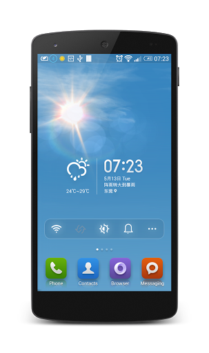  3D Parallax Weather   il primo Live Wallpaper con meteo in tempo reale per Android !