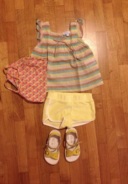 FIRST OUTFIT FOR THE BEACH swimwear sissiworld