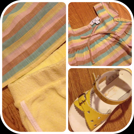 FIRST OUTFIT FOR THE BEACH swimwear sissiworld