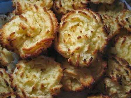 Amaretti al cocco al cioccolato