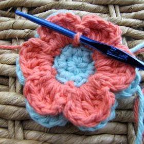 Borsa di cotone crochet 2
