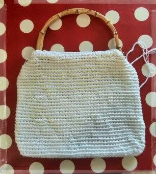 Borsa di cotone crochet 2